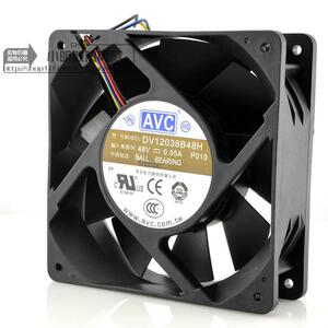 全新AVC 48V 0.95A DV12038B48H 12CM 12038 工业变频器散热风扇