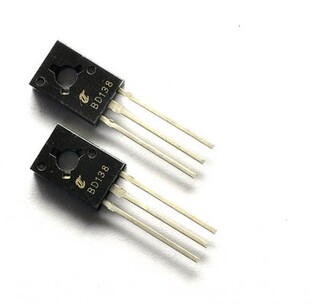 PNP功率三极管 BD138 TO-126 60V/1.5A/8W