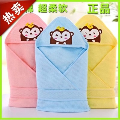 秋款包被 蓓贝婴 生态棉抱被抱毯 新生儿