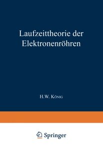 【预订】Laufzeittheorie Der Elektronenrohren...
