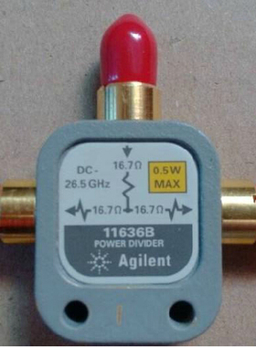 11636B Agilent 2路DC-26.5GHz 1分2 高频 射频微波 同轴功分器