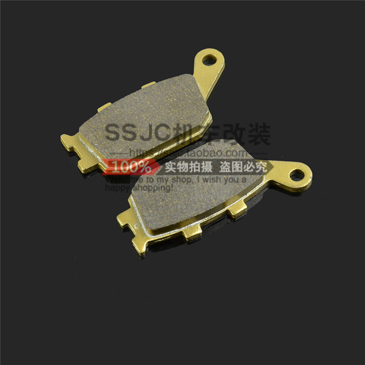 适用本田 CB400 VTEC 3-4代 CB500 04-07年 后刹车片/后刹车皮