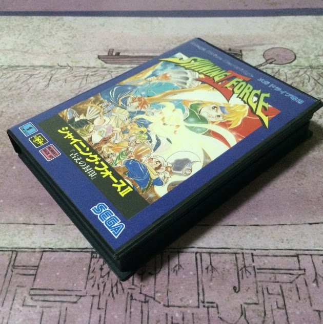 md利中古超美品 古代的封印 地图附 光明力量 2