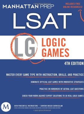 【预售】Logic Games LSAT Strategy Guide, 4th Edition