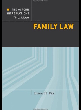 【预售】The Oxford Introductions to U.S. Law: Family Law