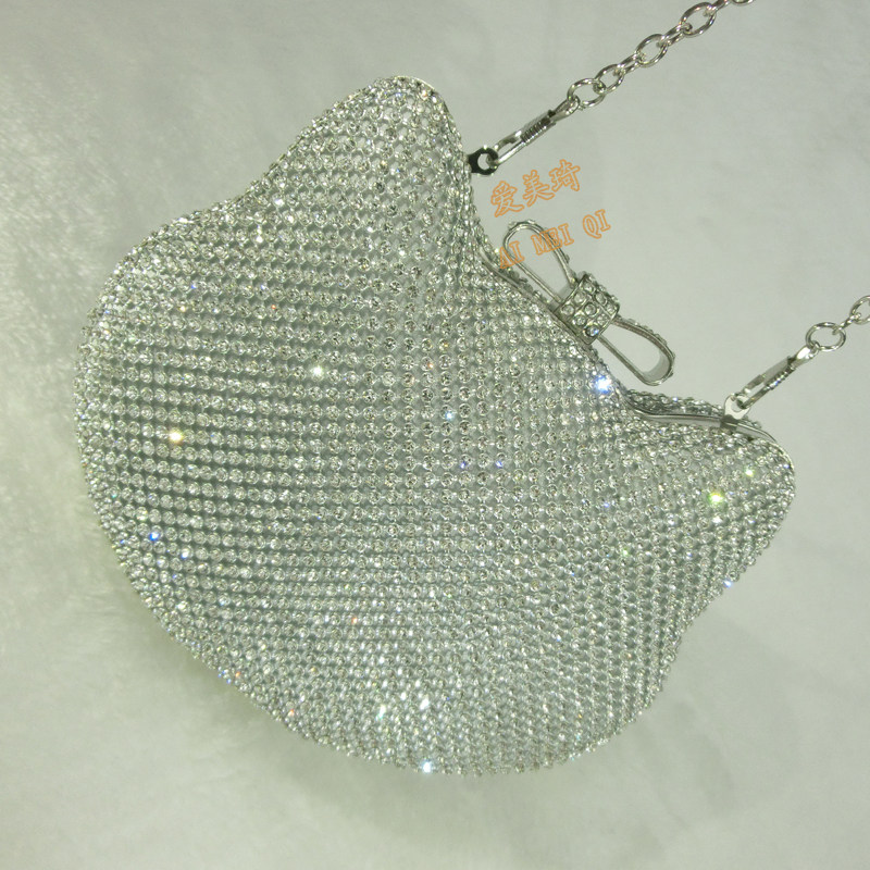 Sweet cute hellokitty clutch bag Rhinestone Pack Diamond Female bag Chain bag One shoulder Inclined shoulder bag Evening Bagsin the Leather/Lady bags/Men's bag, Ms. bags  category - from Buy2taobao.com to provide professional Taobao agent buy service