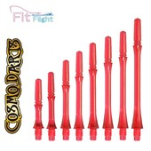 Slim 日本原装 Shaft Fit Gear细腰型红色透明水晶飞镖杆 COSMO