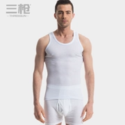 [49 nhân dân tệ 2 miếng] áo ba lỗ nam vest cotton bó sát áo len bấc sườn đàn hồi bên trong hít thở chính hãng - Áo vest