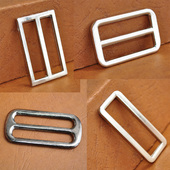 五金箱包配件服装 金属合金D扣 DIY材料 日字扣口字扣八字扣方扣