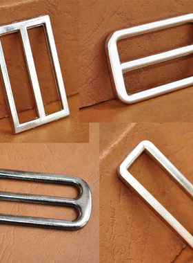 金属合金D扣 DIY材料 五金箱包配件服装日字扣口字扣八字扣方扣