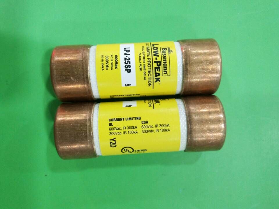 LPJ-25SP 延时熔断器保险丝21X57MM BUSS LOW PEAK正品 25A600V