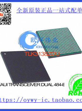 TLK3138ZDU IC XAUI TRANSCEIVER DUAL 484-BGA TLK3138ZDU 3138