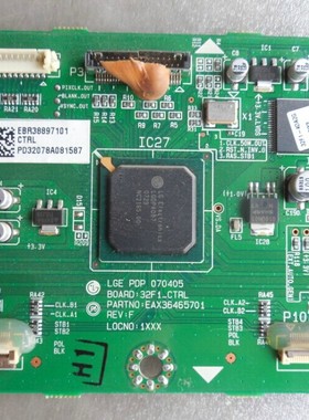原装长虹PT32600逻辑板LGE PDP 070405 EAX36465701 EBR38897101