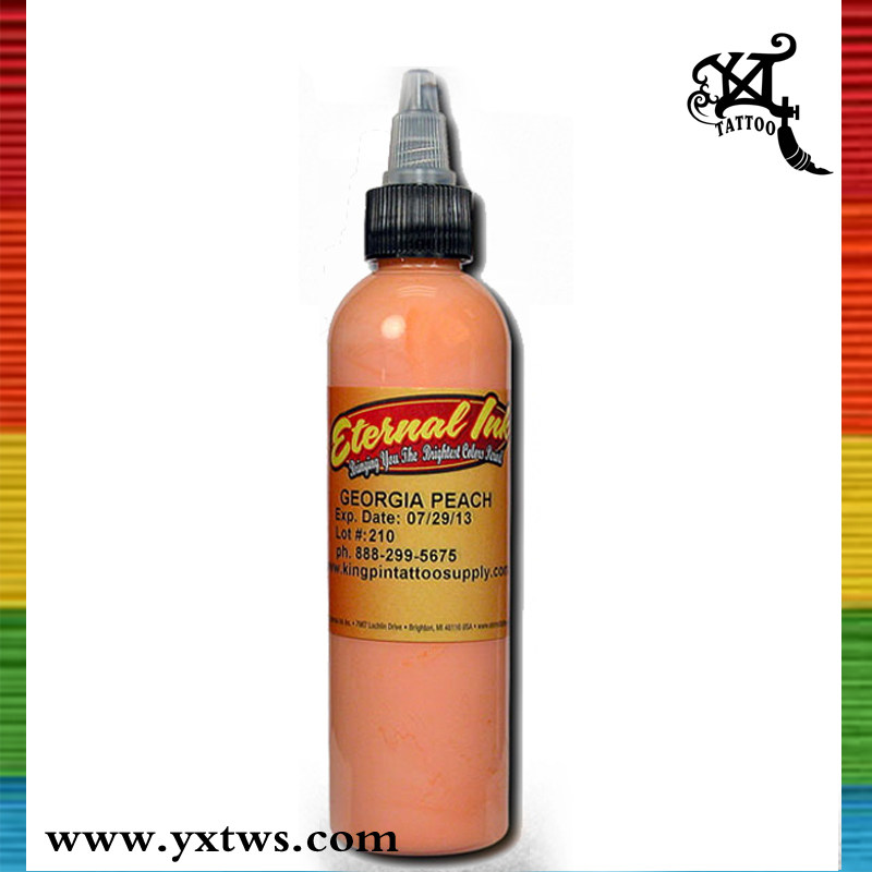 异绣堂纹身器材 进口纹身色料一盎司伊特若桃红色 georgia peach