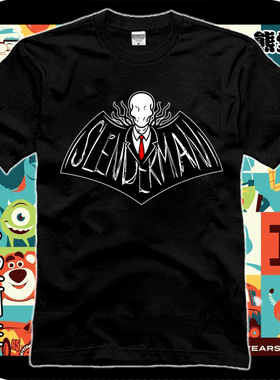 T恤短袖衣服Slenderman斯兰达蠕动意面都市传说瘦长鬼影恐怖