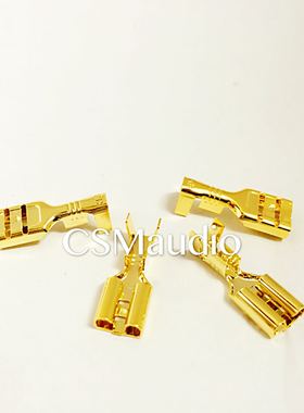 CMaudio CF-6.32 G  镀厚真金 接线插 喇叭插  电源插 WBT0710插