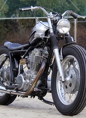 復古簡易大燈支架/头燈架/SR400/500 HK250 鑫源/棍王/游侠/天俊