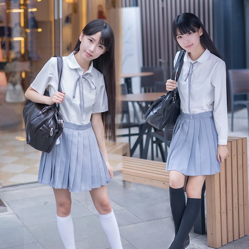 ѧԺ·çË®ÊÖ·þÅ®¸ßÈÕϵУ°à·þ³¤ÐäÈíÃÃÖÆ·þ°ÙñÞȹѧÉúÑݳö·þÌ××°