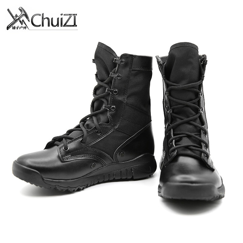 Bottes militaires pour homme - amortissement - Ref 1398403 Image 1