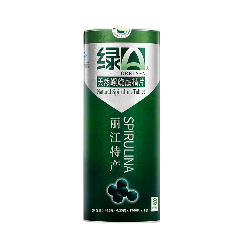 绿A天然螺旋藻精片 0.25g*1700片*1袋