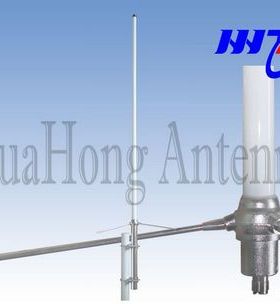 华鸿单段1.2米玻璃钢天线 VHF 155MHZ室外天线 对讲机电台天线UHF