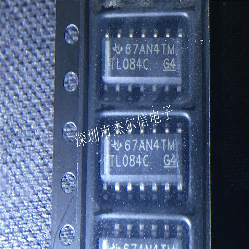 TL084CDR TL084CDT TL084C TI SOP-14 全新进口原装 可直拍 出样