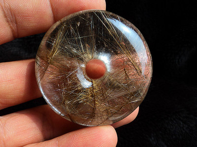 天然水晶平安扣挂件吊坠