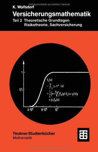 【预售】Versicherungsmathematik: Teil 2 Theo...