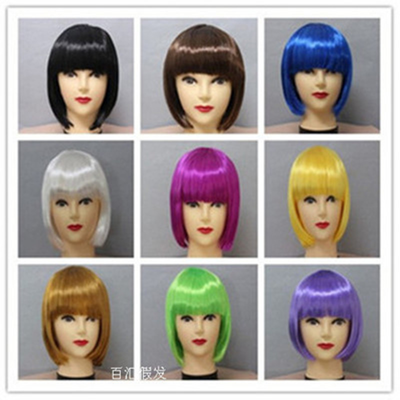 Perruque cheveux raides Court - Ref 2611104 Image 1