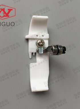 锁边机压脚M700 747拷边机铁氟龙平压脚P253E四线包缝塑料底压脚