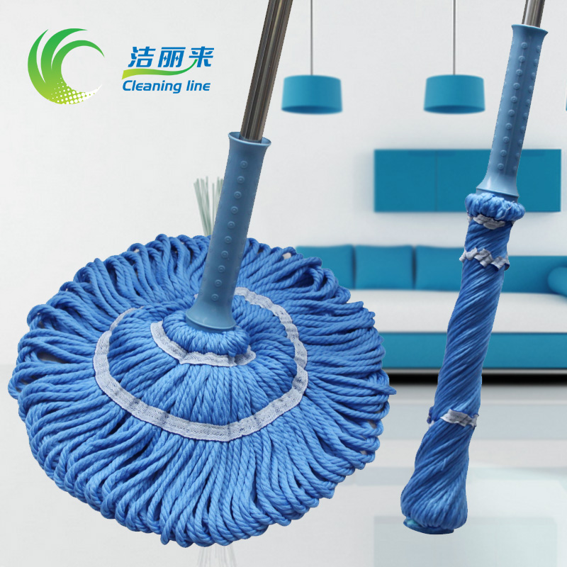 洁丽来轻巧旋转不脏手懒人拖把