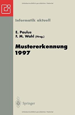 【预订】Mustererkennung 1997: 19. Dagm-Sympo...