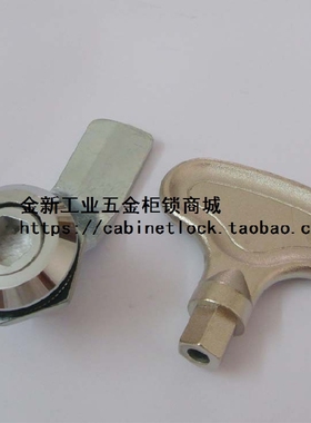 MS725锌合金内六角转舌锁配电柜工业用小圆锁MS705-7铁皮柜锁精品
