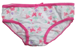 哟呼！PRIMARK*2-3岁女童蝴蝶薄全棉三角短裤内裤6224021
