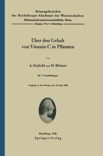 【预订】Uber Den Gehalt Von Vitamin C in Pflanzen