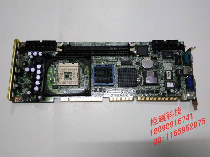 研华PCA-6184VE REV.A1 集成显卡网卡610工控机主板成色新