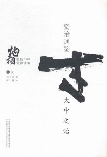 大中之治 书店 司马光 史家名著书籍 书 畅想畅销书 - 封面
