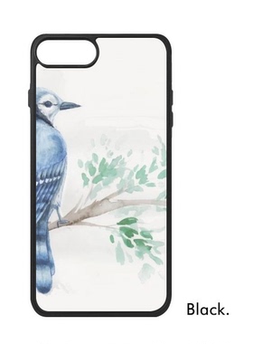 适用于iPhone在树枝上的蓝色鹦鹉Xr手机壳max保护套678plus硅胶11