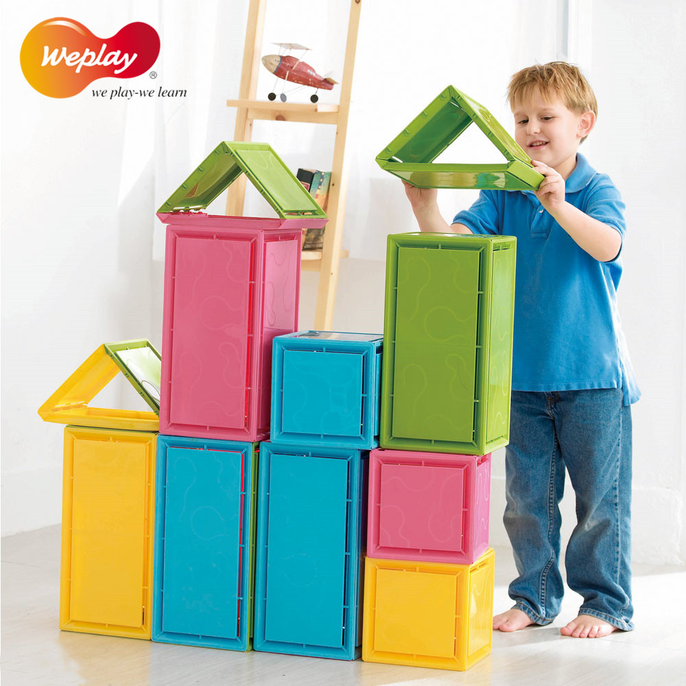 台湾weplay原装益智静音建构