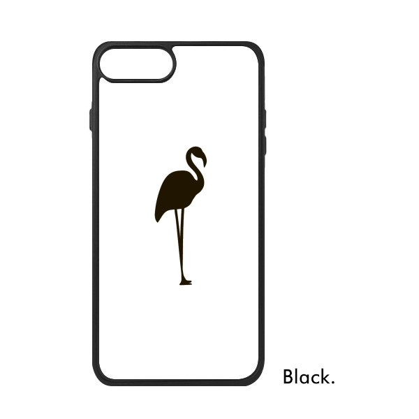 适用于iPhone黑色火焰鸟动物剪影Xr手机壳max保护套678pro硅胶112