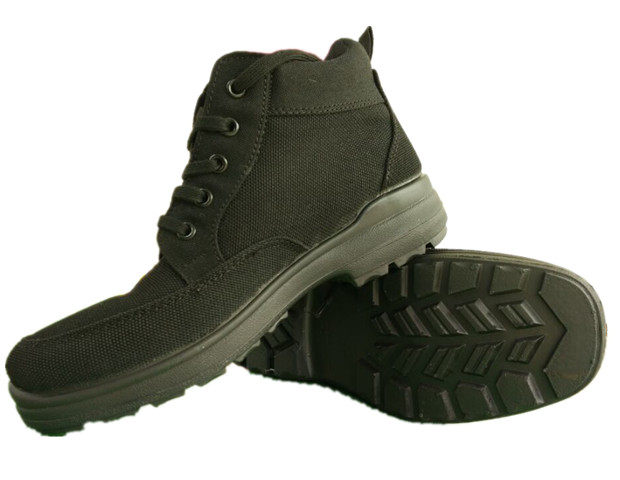 Boots militaires pour homme en toile - Ref 1397217 Image 1
