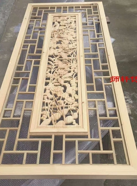 屏风玄关隔断门窗东阳木雕可定制
