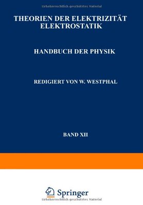 【预订】Theorien Der Elektrizitat Elektrostatik