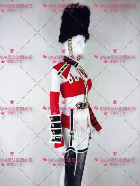 莎莎家夜店酒吧DJ歌手舞蹈GOGO男舞蹈性感头饰制服演出服