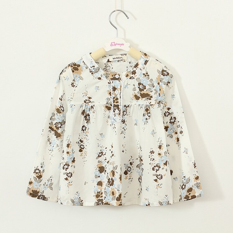 Chemise fille à manche longue - Ref 2087330 Image 1