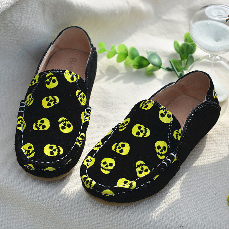 Chaussures enfants en autre ronde suture de voiture pour printemps - semelle tendon - Ref 1038692 Image 1