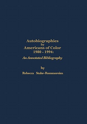 【预售】Autobiographies by Americans of Colo...-封面