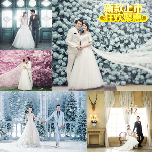 展会新款婚纱摄影背景影楼影棚室内拍照写真背景布儿童背景满包邮