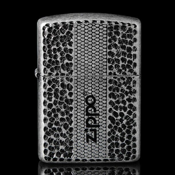 美国原装正品 ZIPPO打火机 日韩版 古银双刻 魔力之眼C 专柜正版