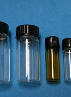 1/2/3/4/5/10/15/20/25ml透明玻璃样品瓶 棕色玻璃瓶